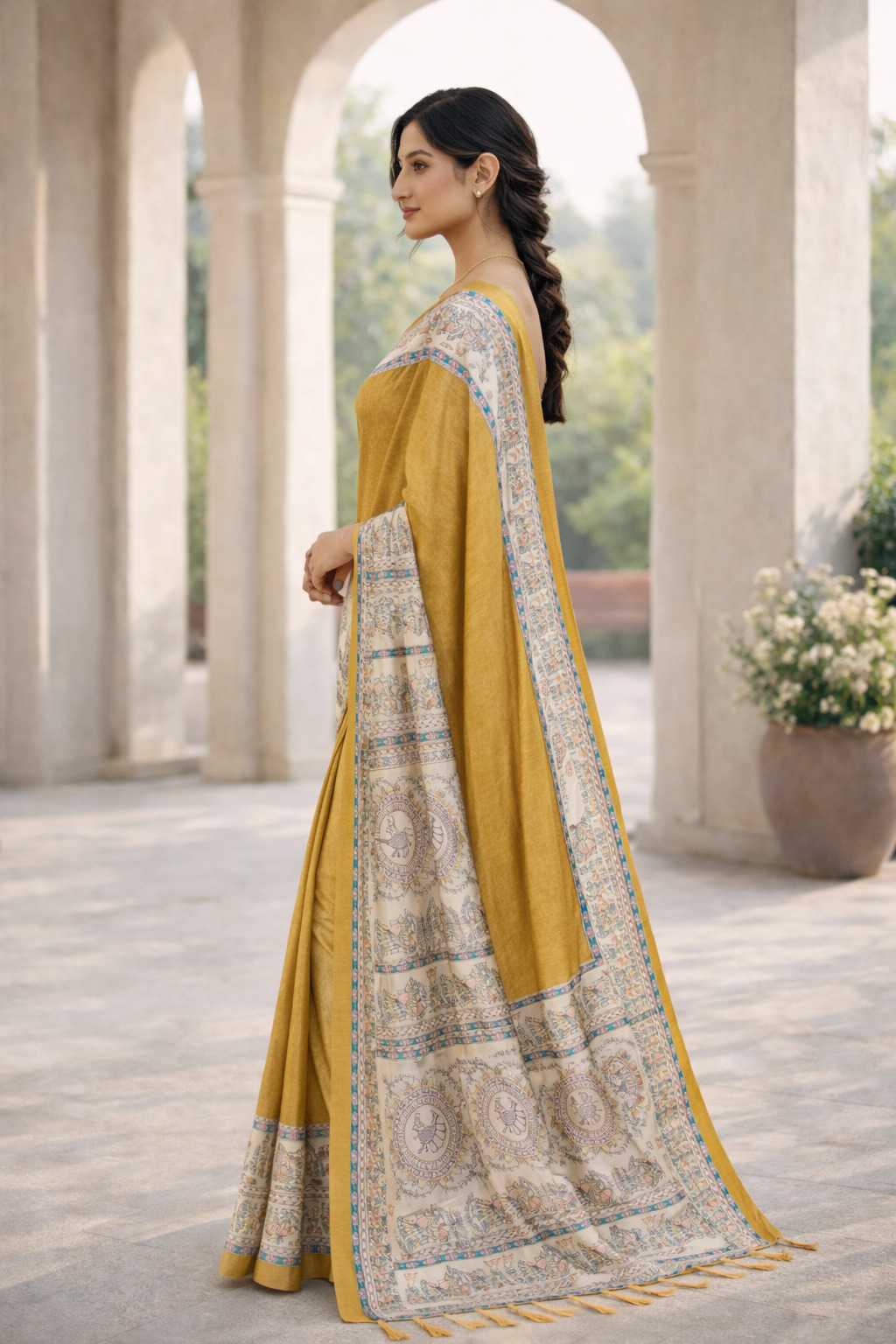 Tussar Silk Saree