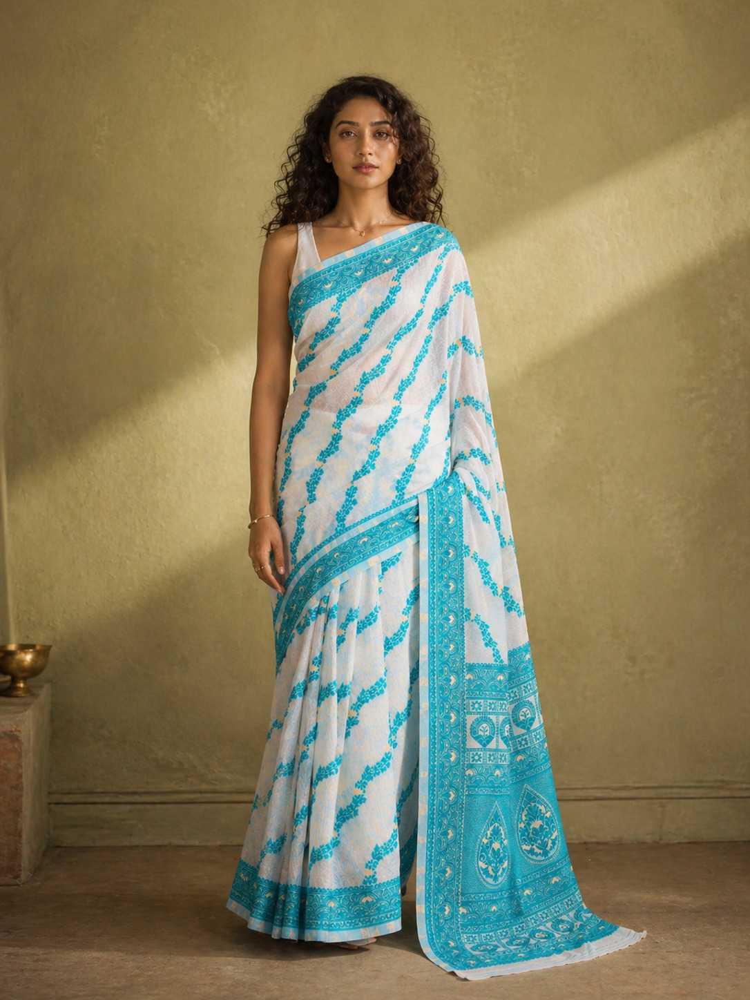 Nari Cotton Fancy Saree