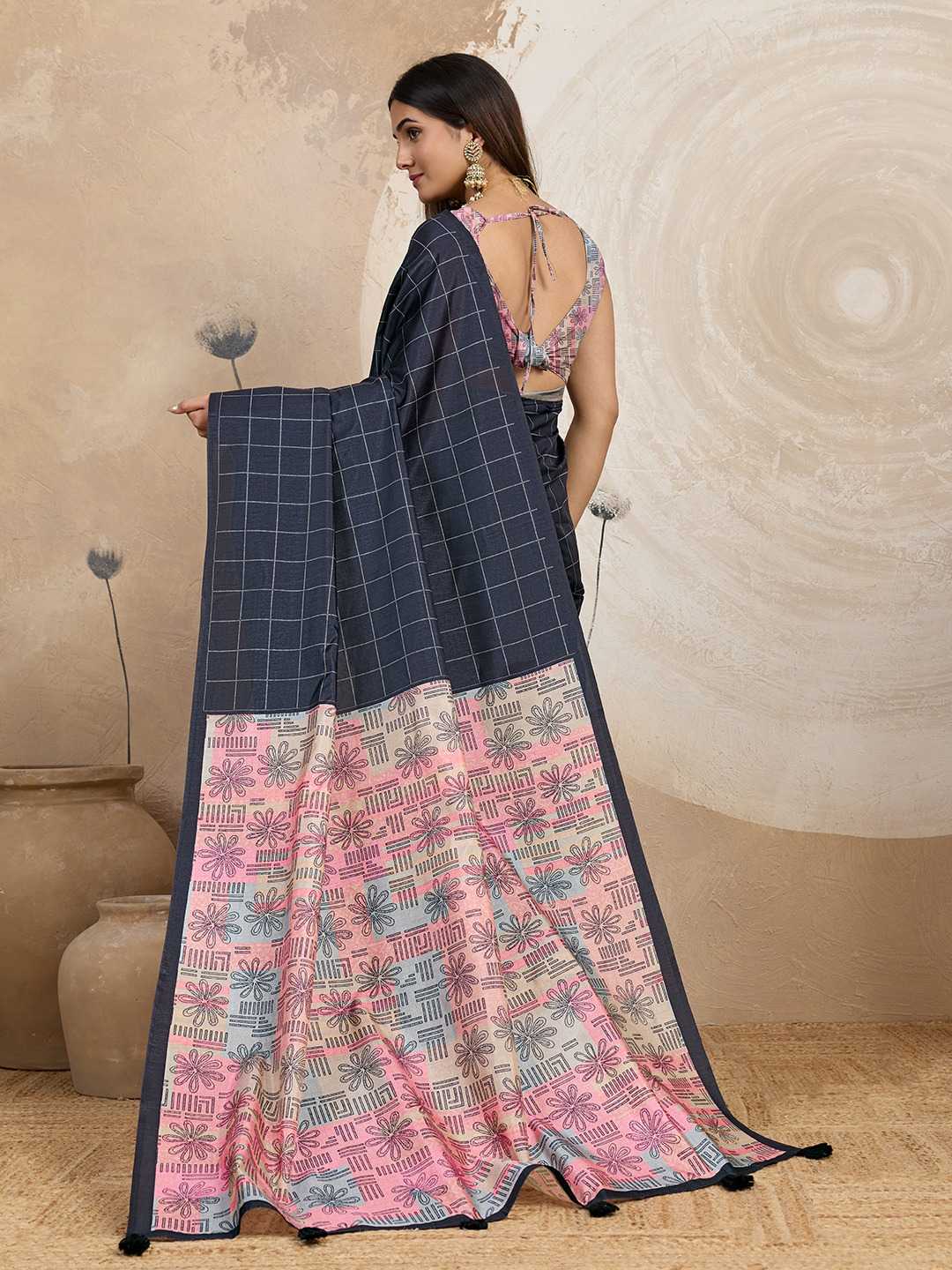 Vistara Soft Silk Printed Saree