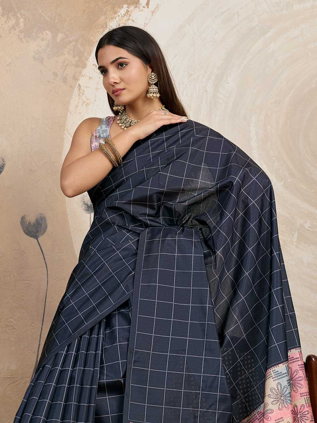 Vistara Soft Silk Printed Saree