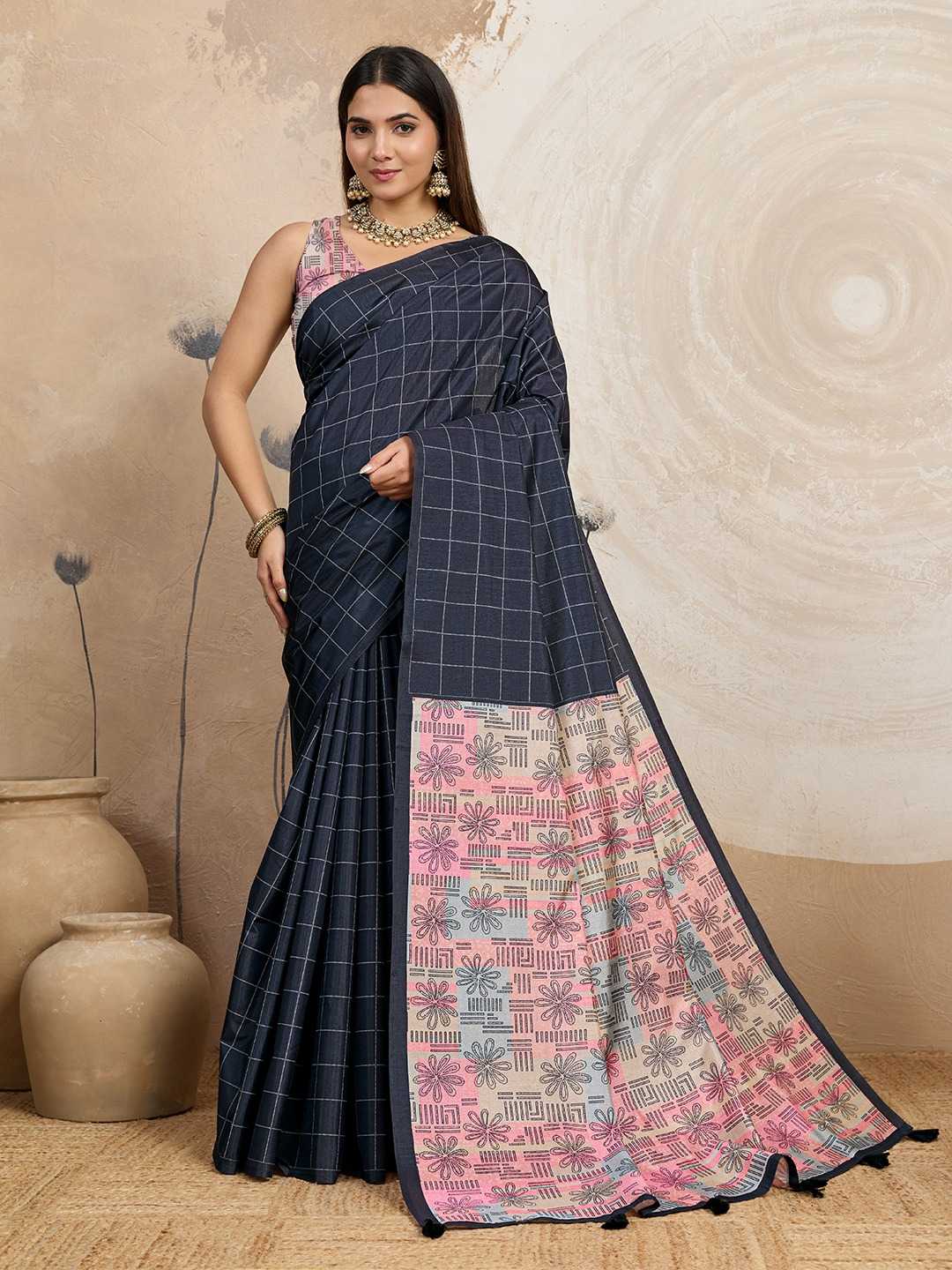 Vistara Soft Silk Printed Saree