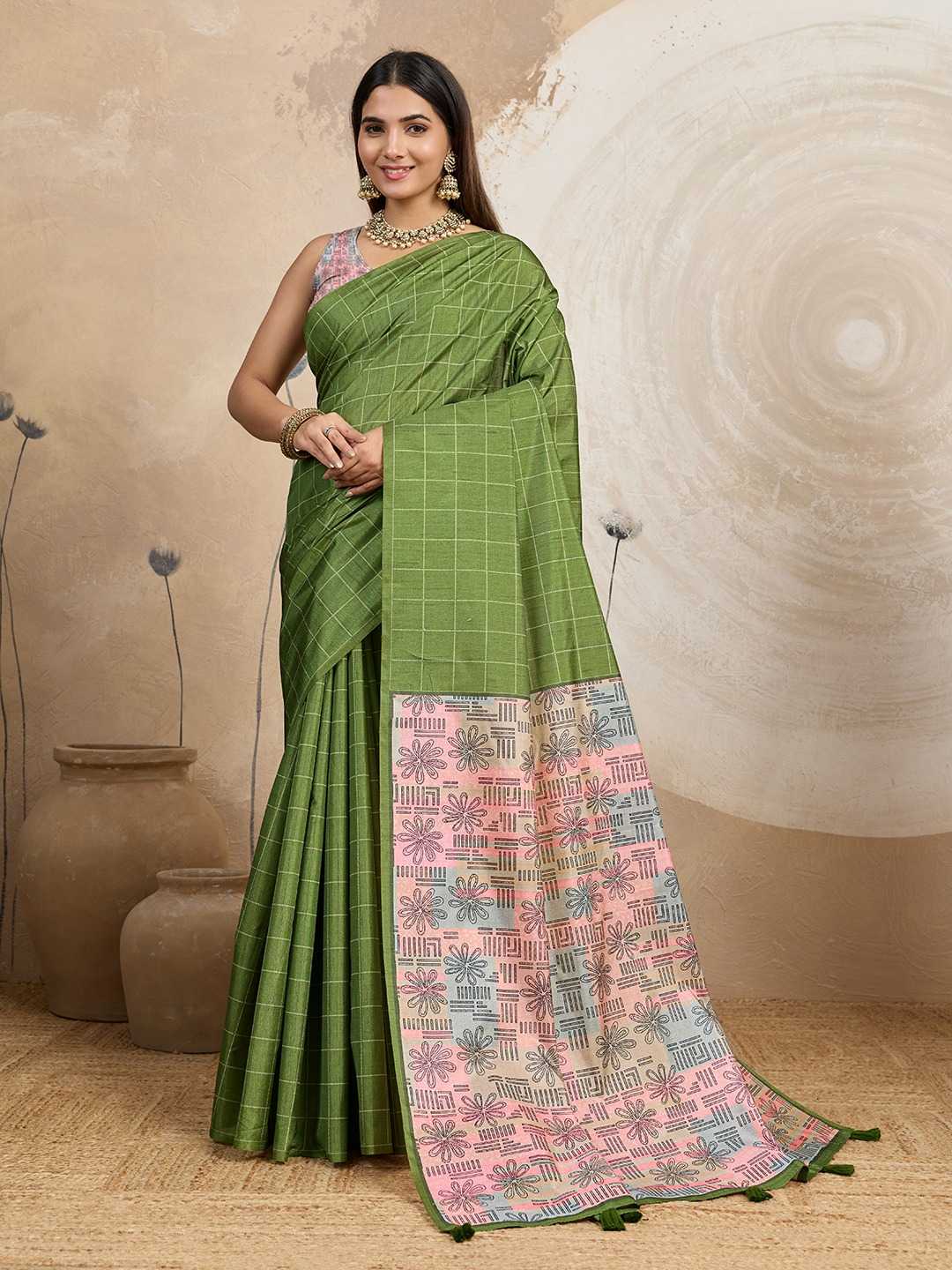 Vistara Soft Silk Printed Saree