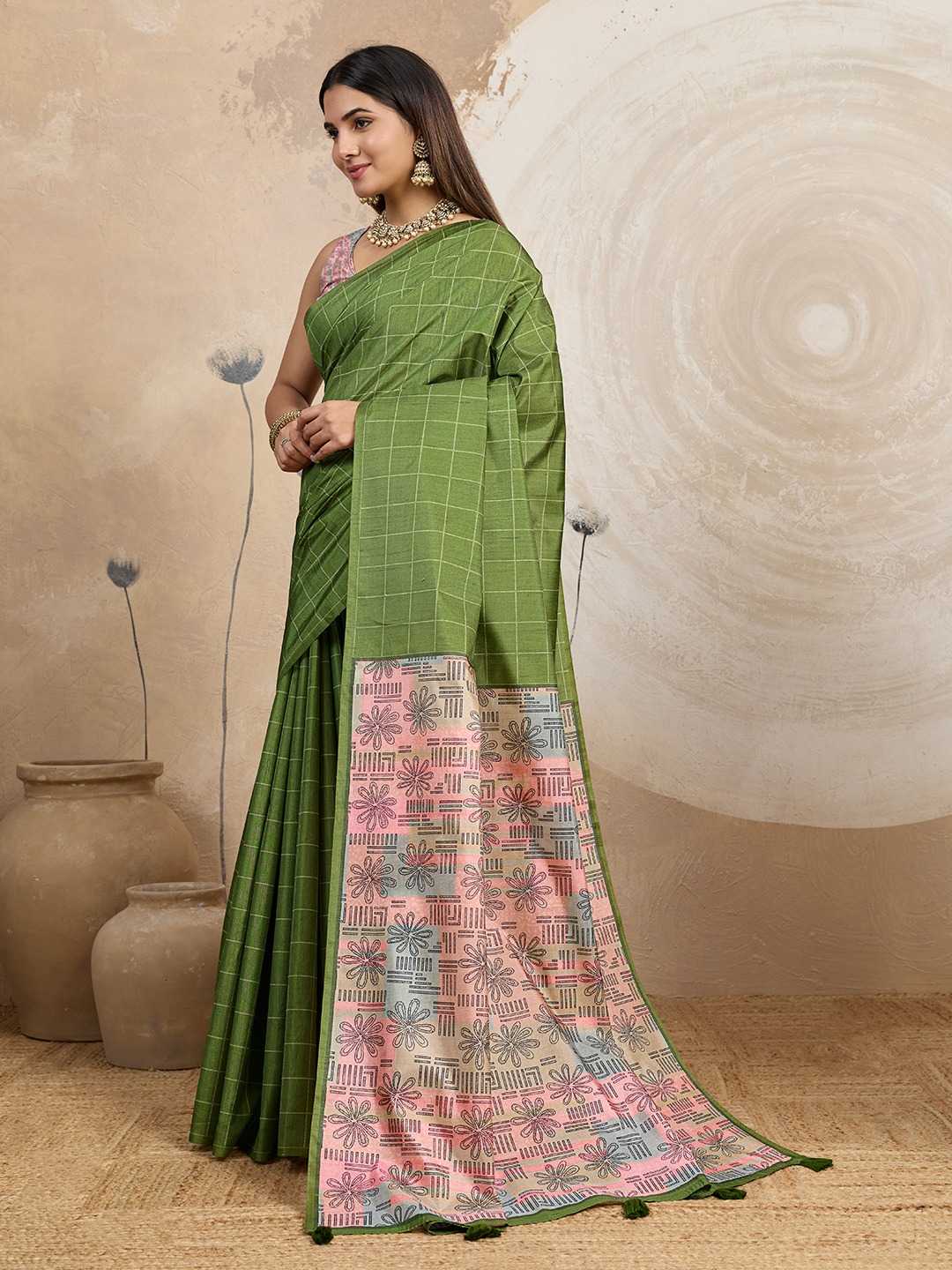 Vistara Soft Silk Printed Saree