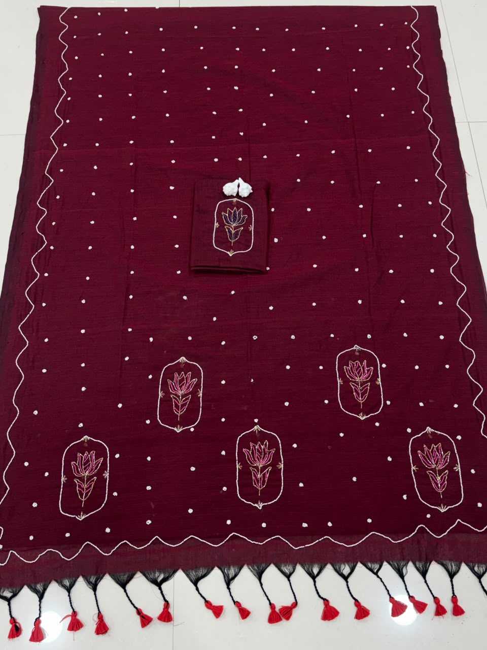 ANY Cotton Designer Saree