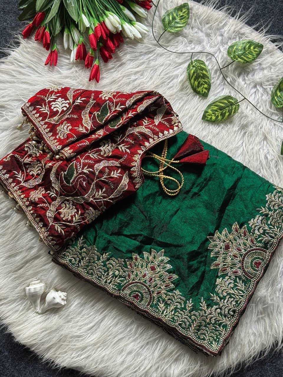 Arco Satin Designer Saree