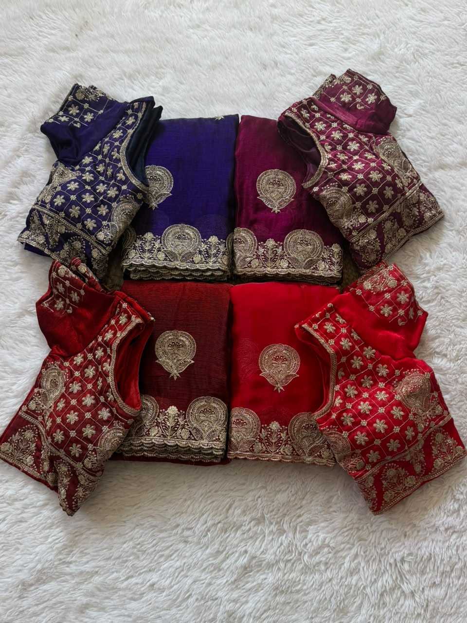 Satin Designer Saree