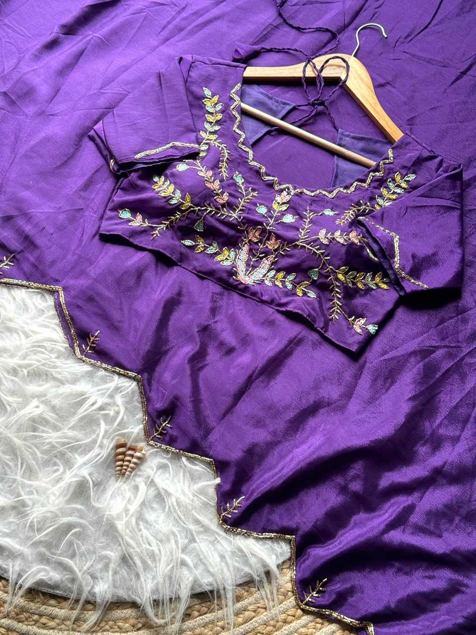 Chinon Sequence Saree
