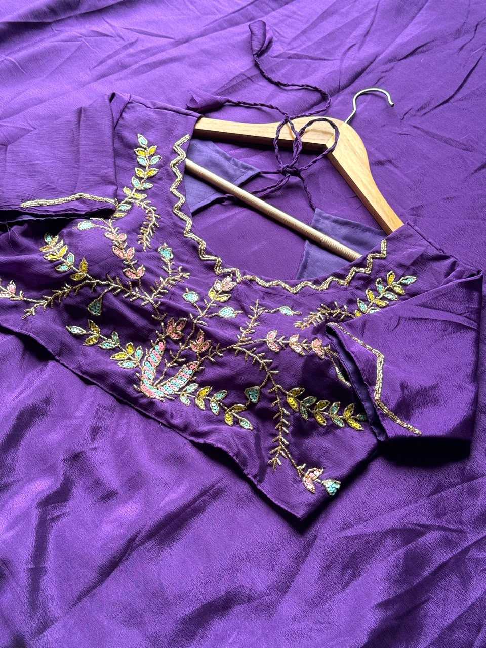 Chinon Sequence Saree