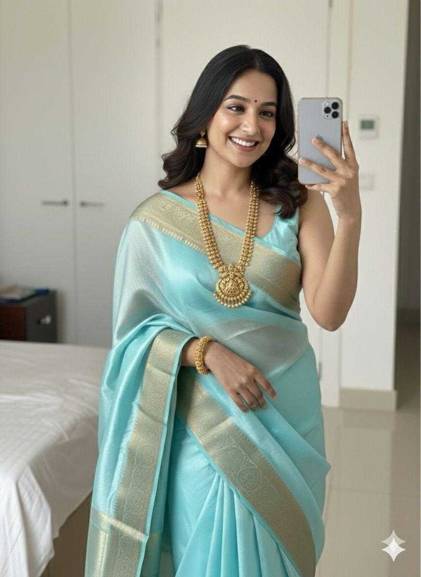 Space Silk Soft Saree