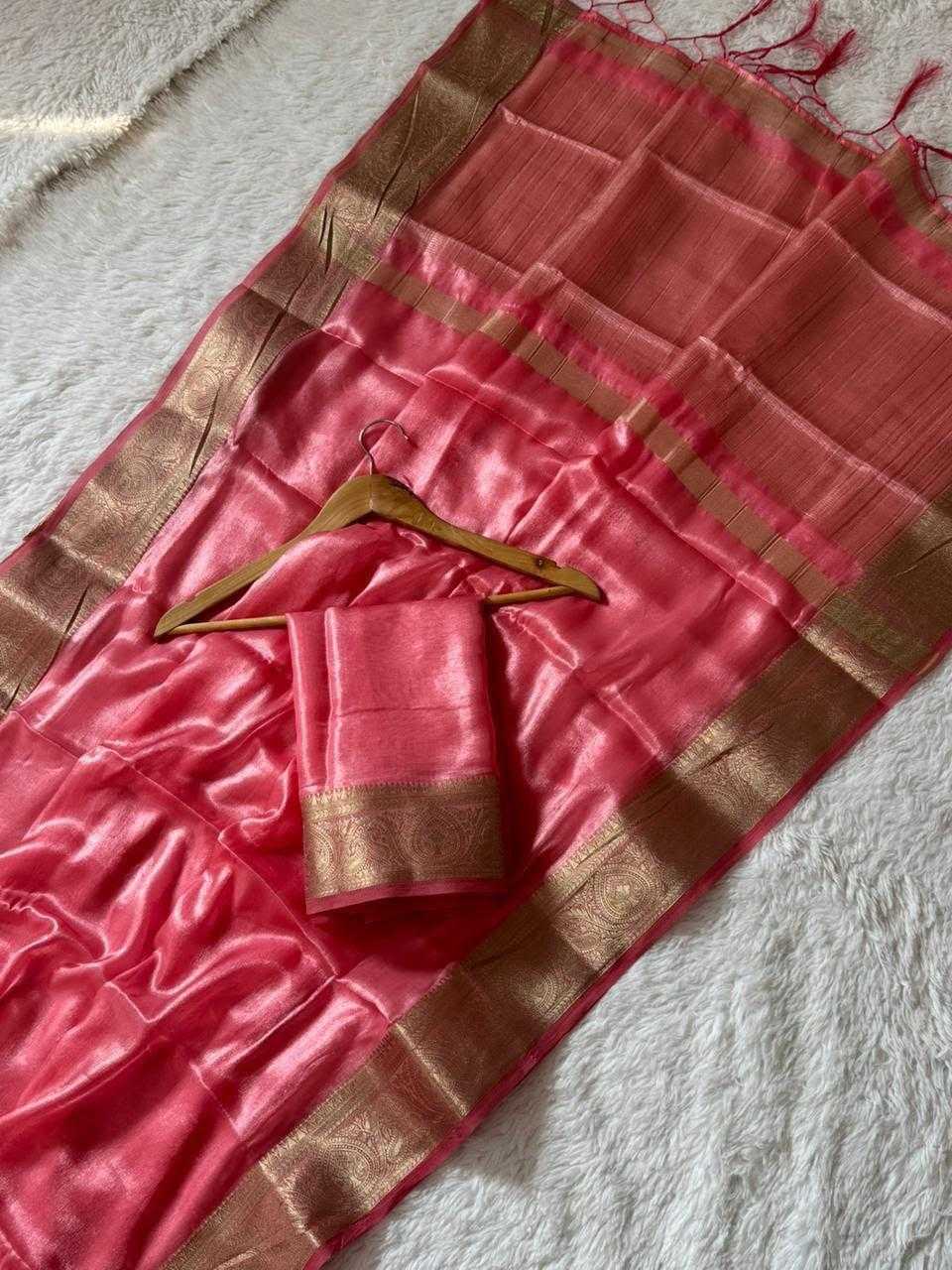 Cool Space Silk Zari Border Saree