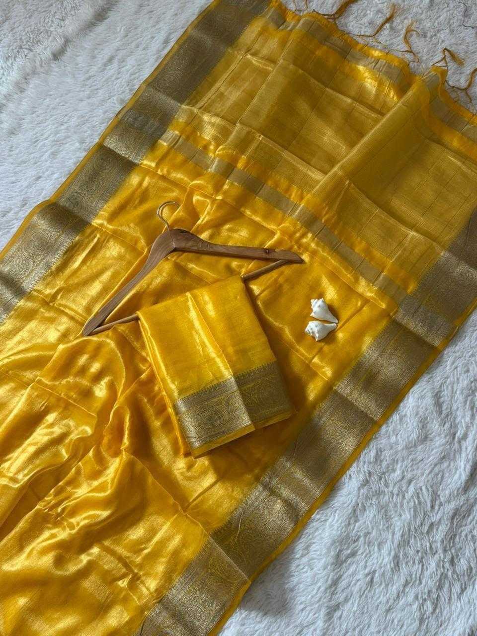 Cool Space Silk Zari Border Saree