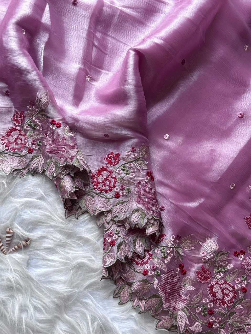 CUT Silk Designer Saree