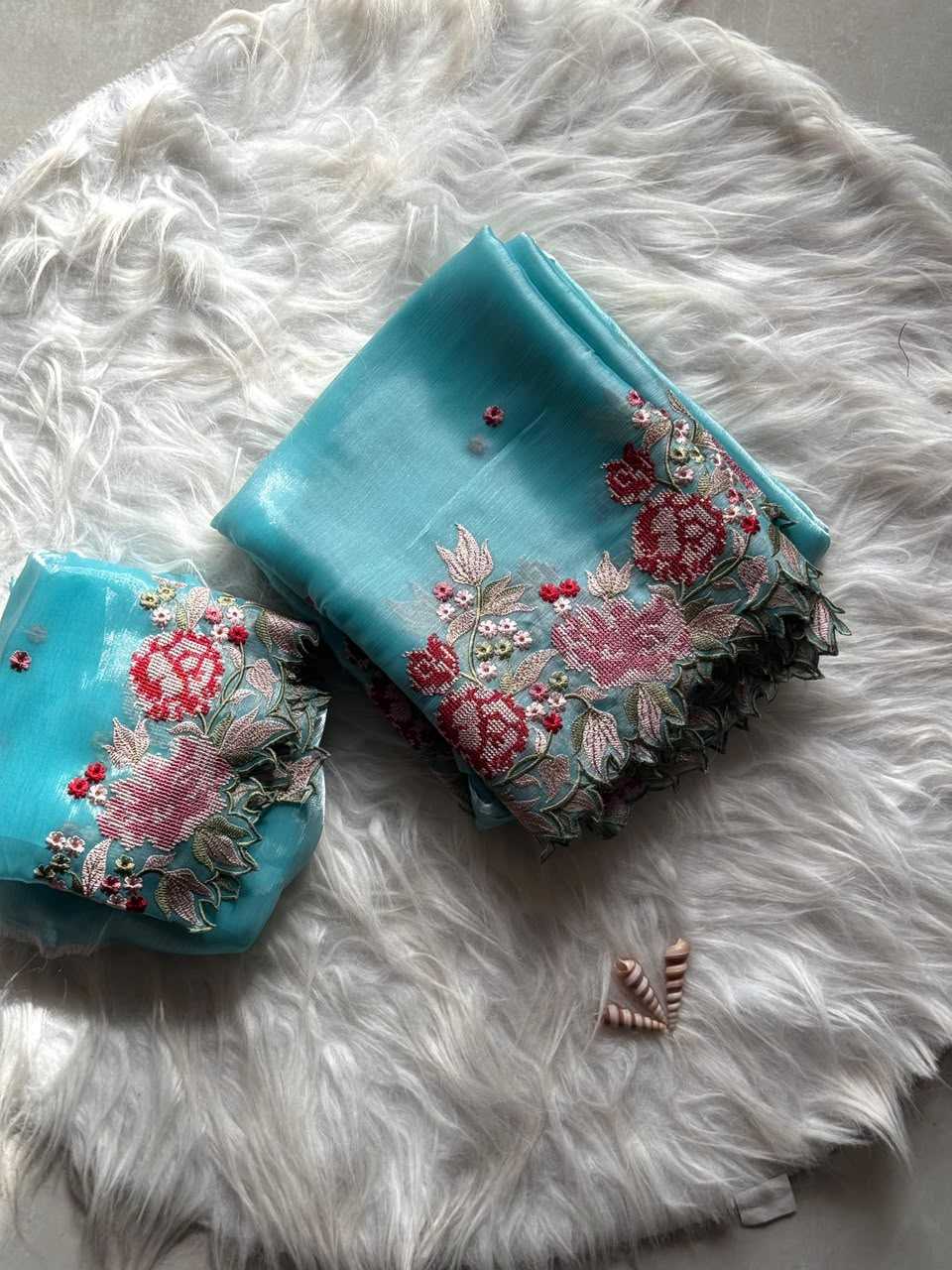 CUT Silk Designer Saree