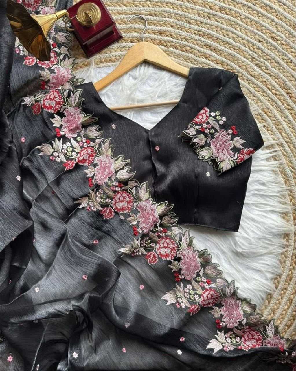 CUT Silk Designer Saree