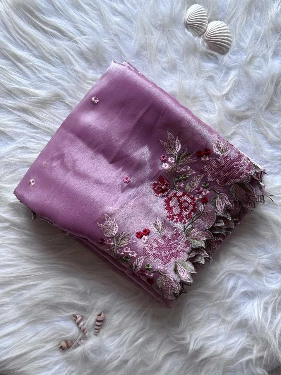 CUT Silk Designer Saree