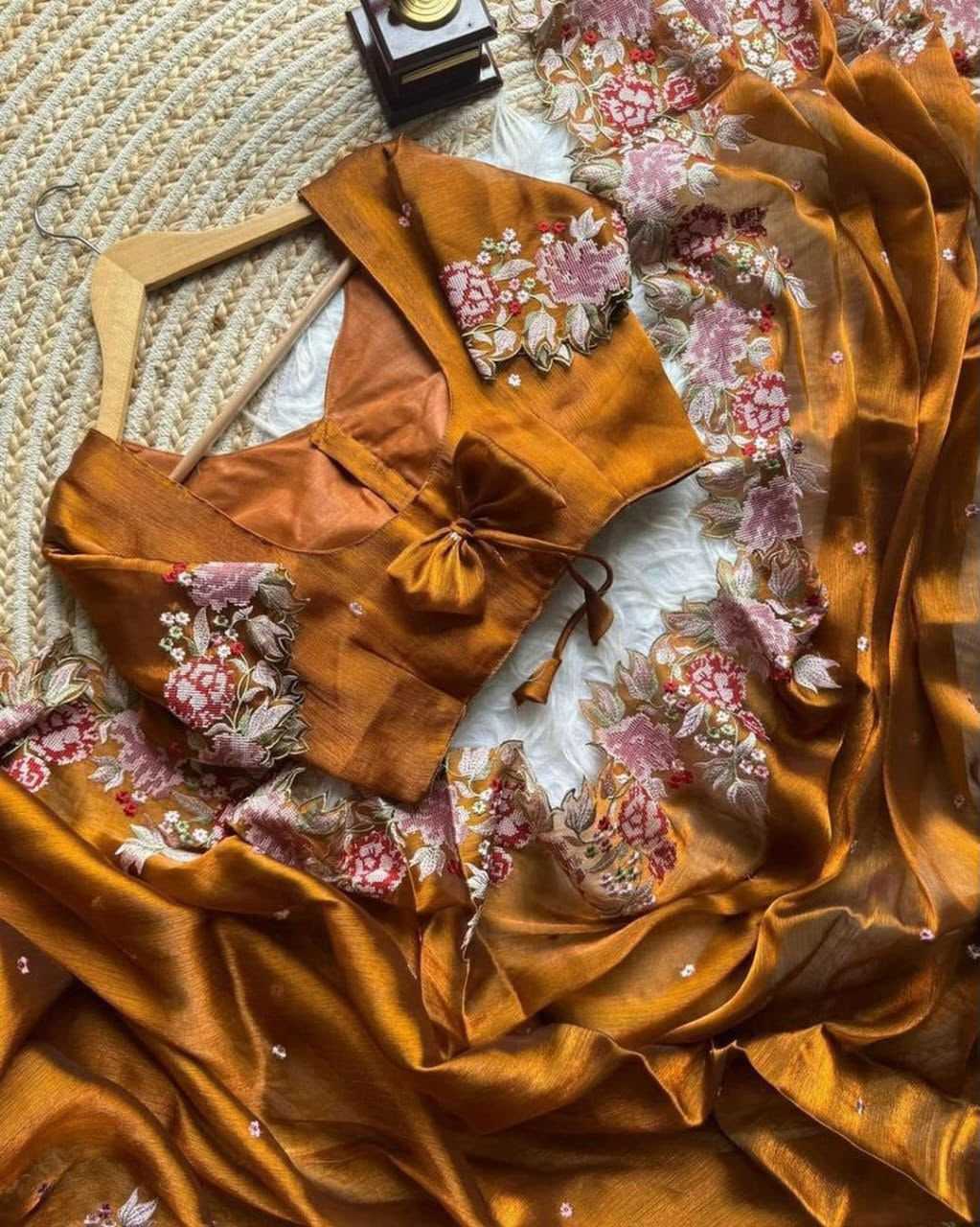 CUT Silk Designer Saree