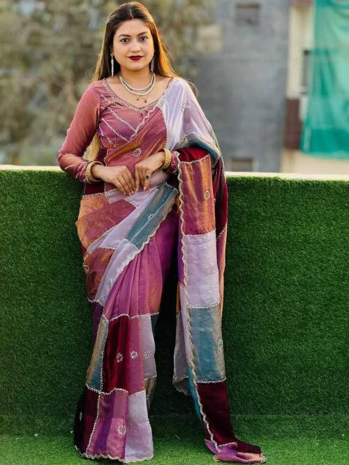 CUT Space Silk Designer Saree