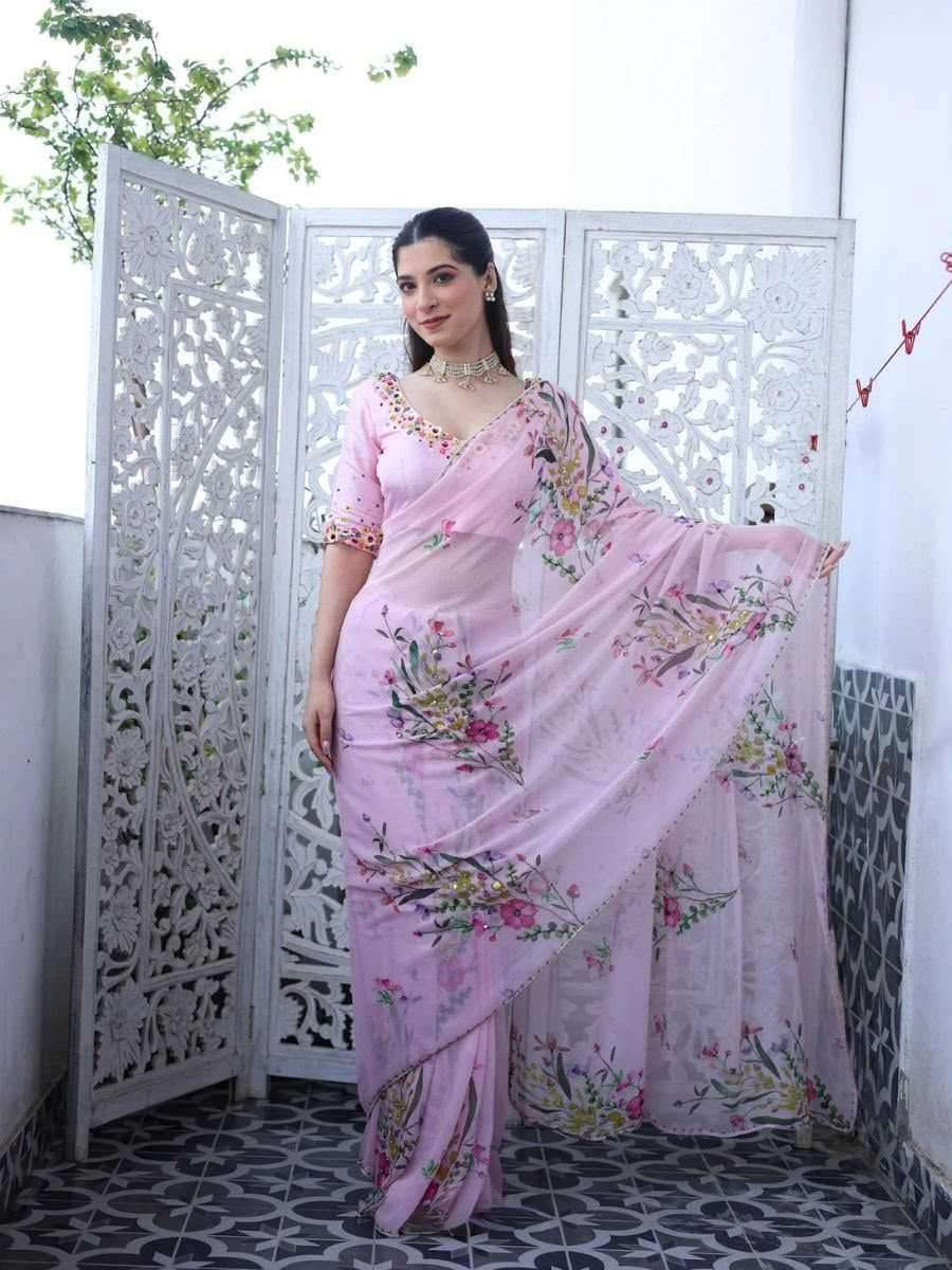 Organza Saree