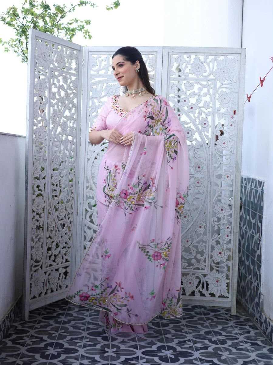 Organza Saree