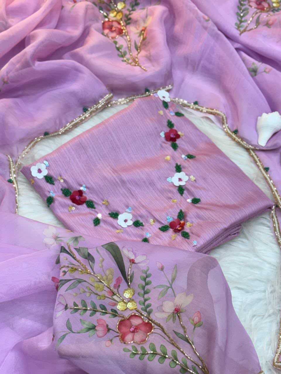 Organza Saree