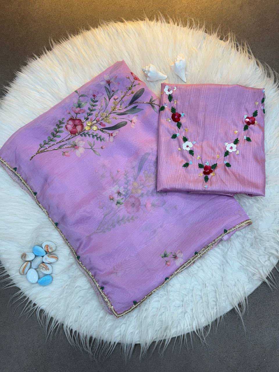 Organza Saree