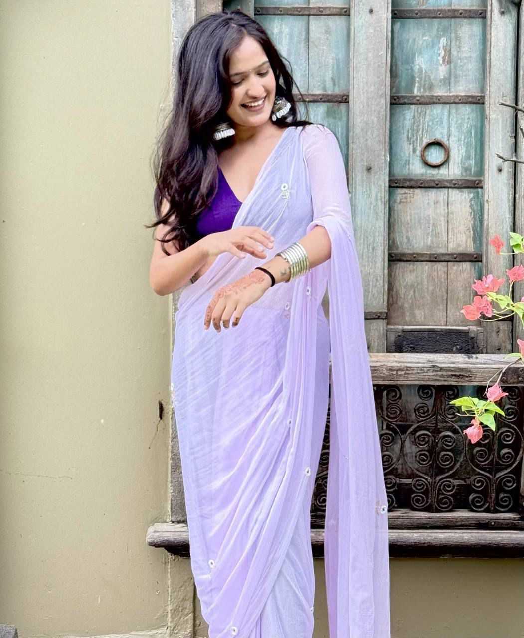 DIN Georgette Saree