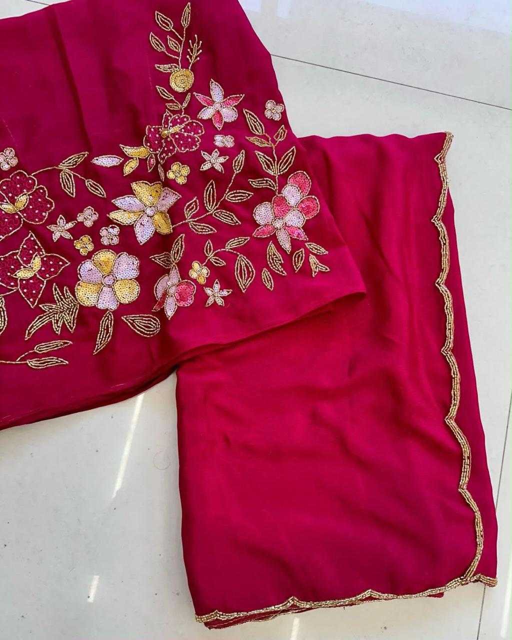 FIX Georgette Designer Saree