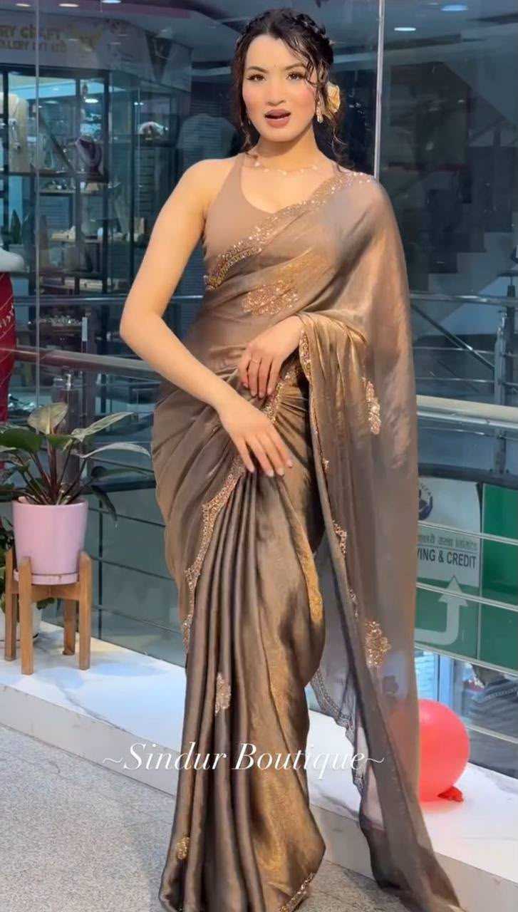 Chiffon Designer Saree