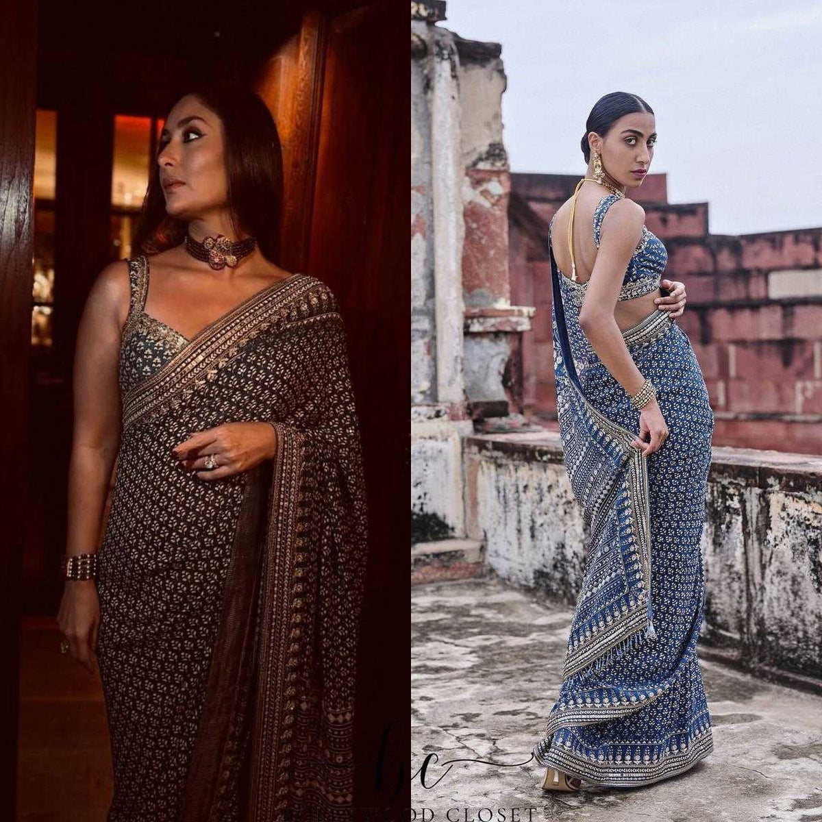 Fox Faux Georgette Saree