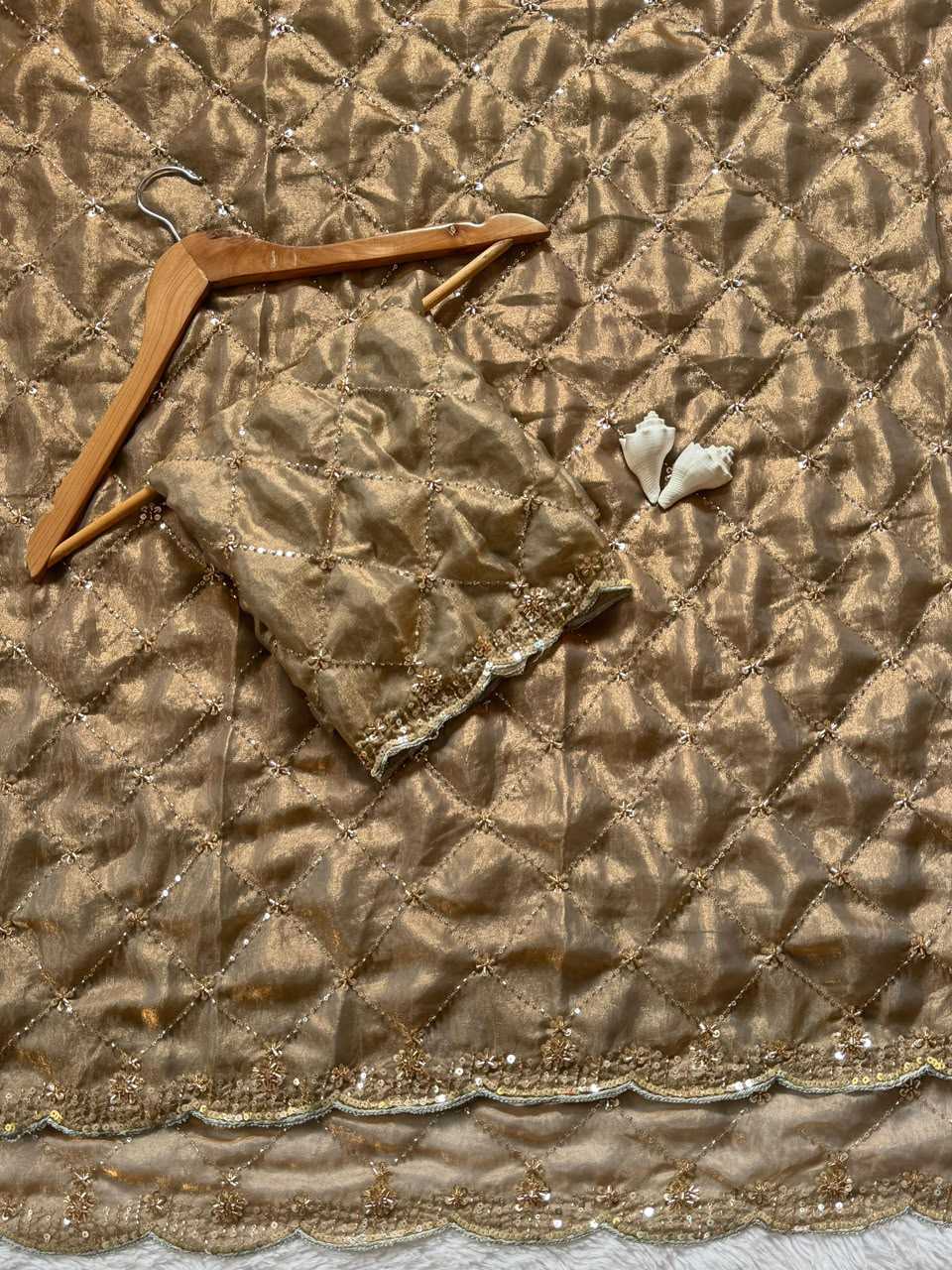 Han Space Silk Sequence Saree