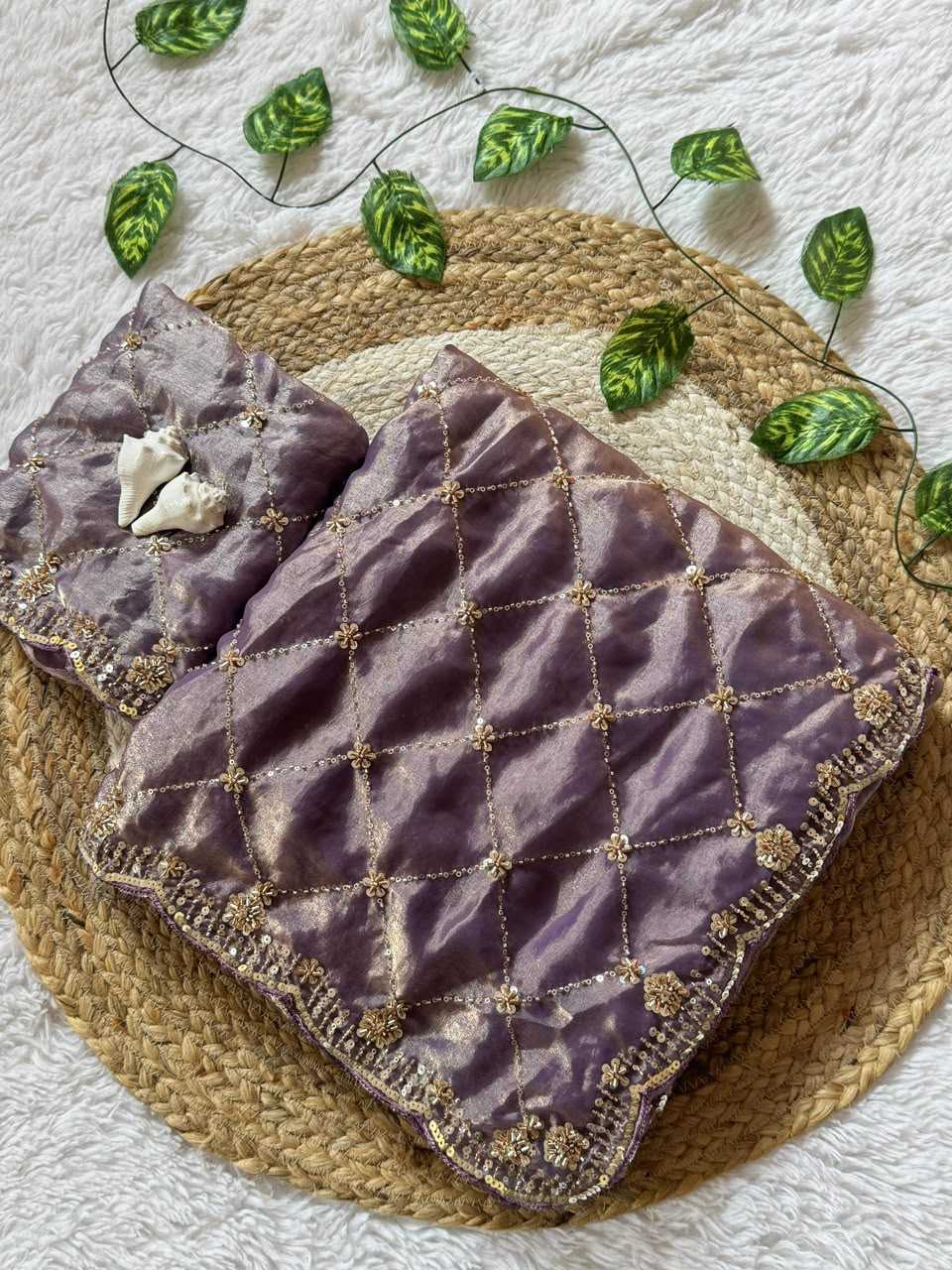 Han Space Silk Sequence Saree