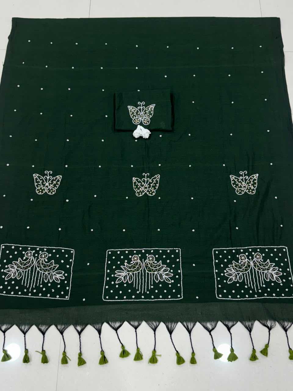 HIT Pure Cotton Designer Saree