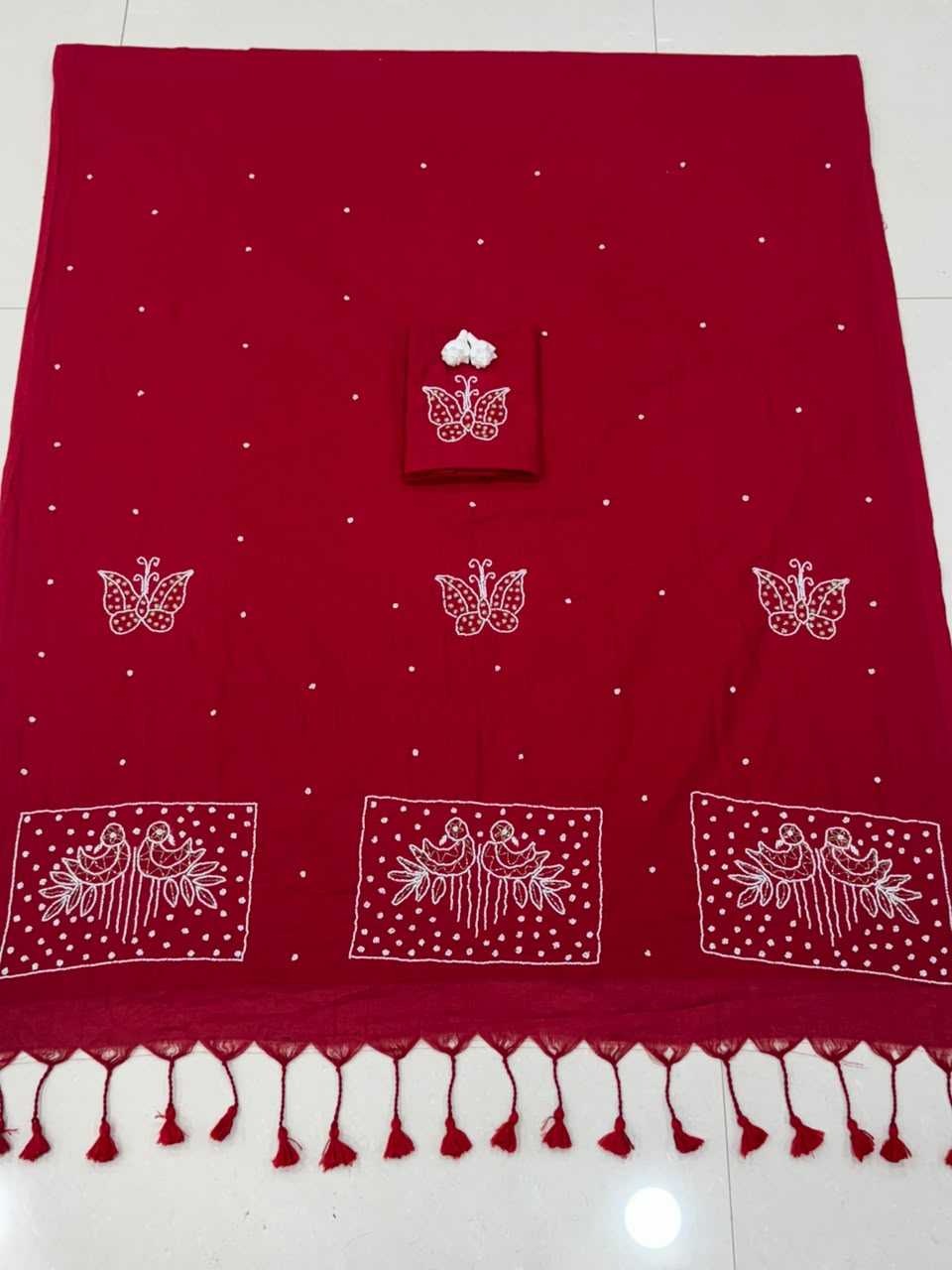 HIT Pure Cotton Designer Saree