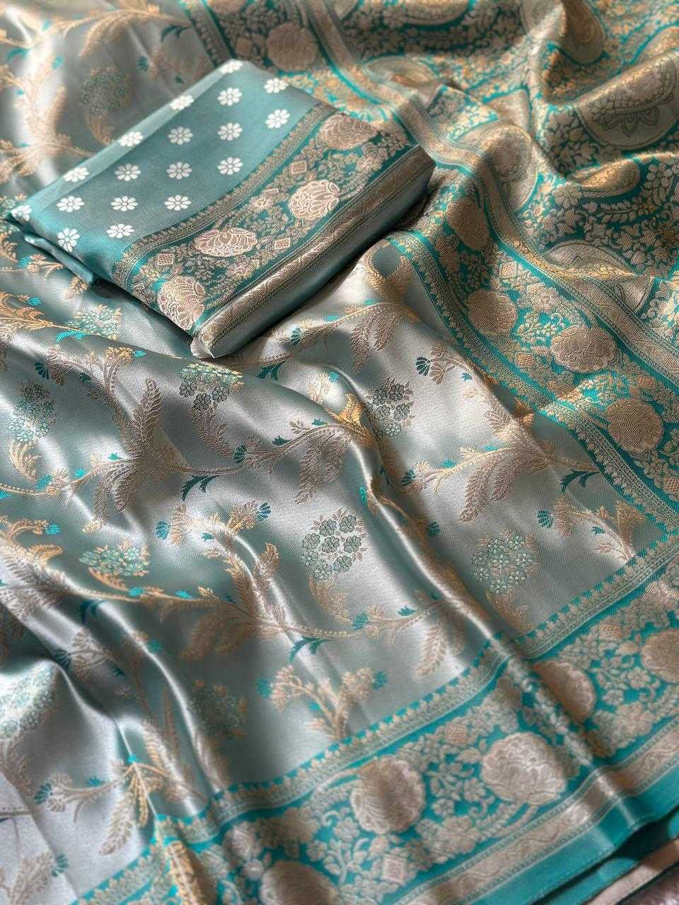 ICH Satin Silk Designer Saree