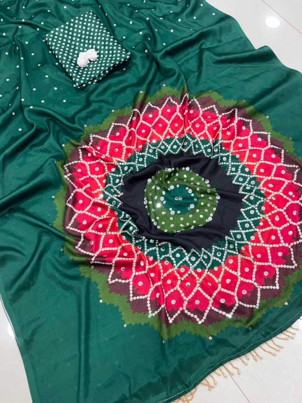 Lar Crepe Printed Saree