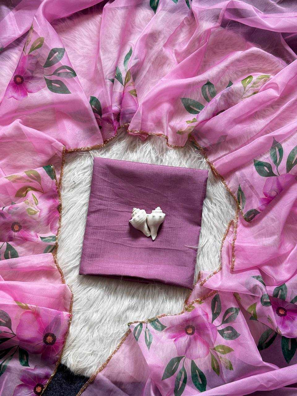 Tabby Silk Designer Saree