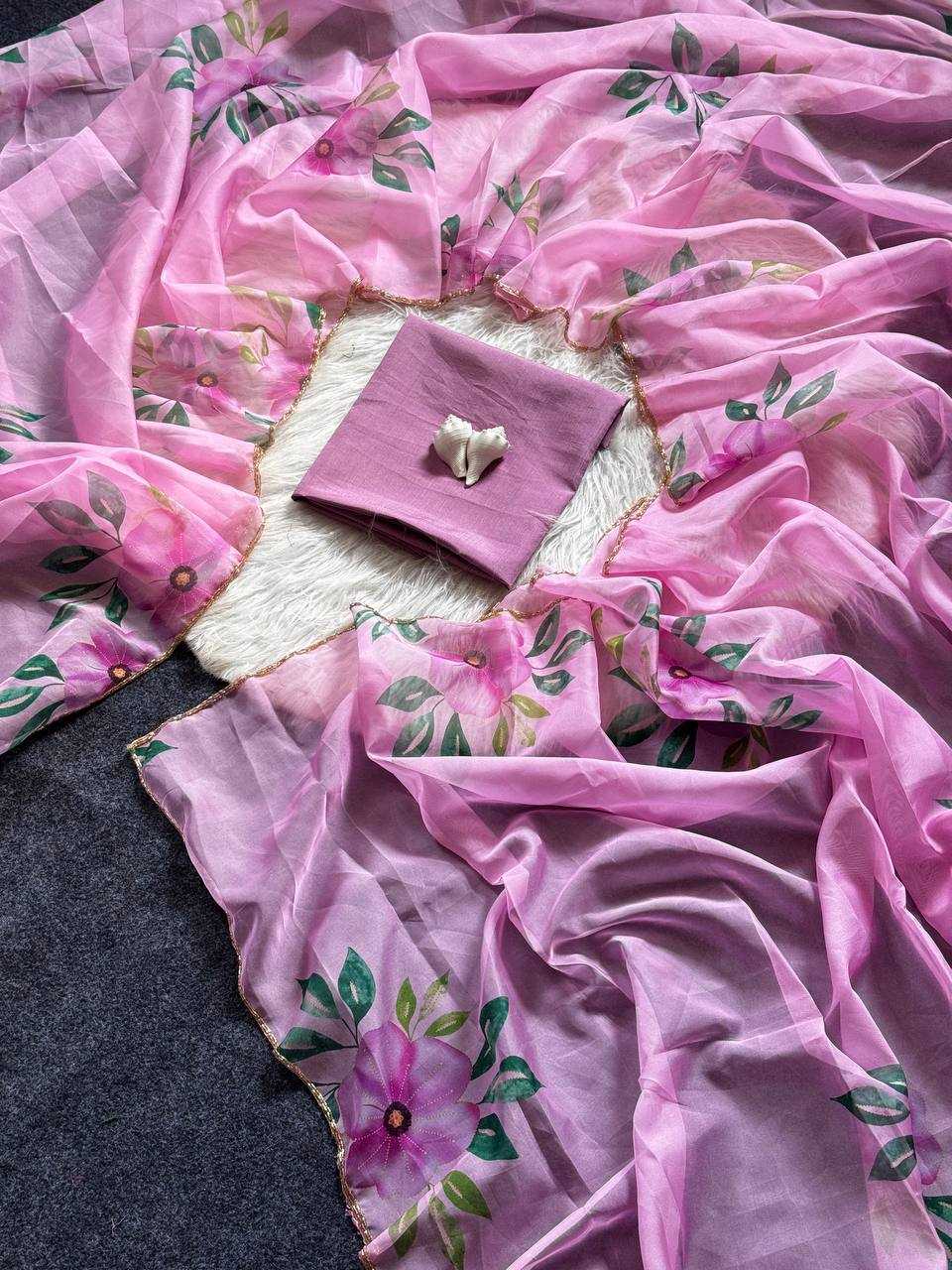 Tabby Silk Designer Saree