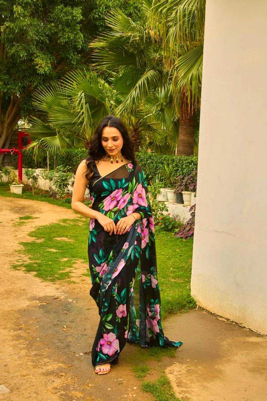 Tabby Silk Designer Saree