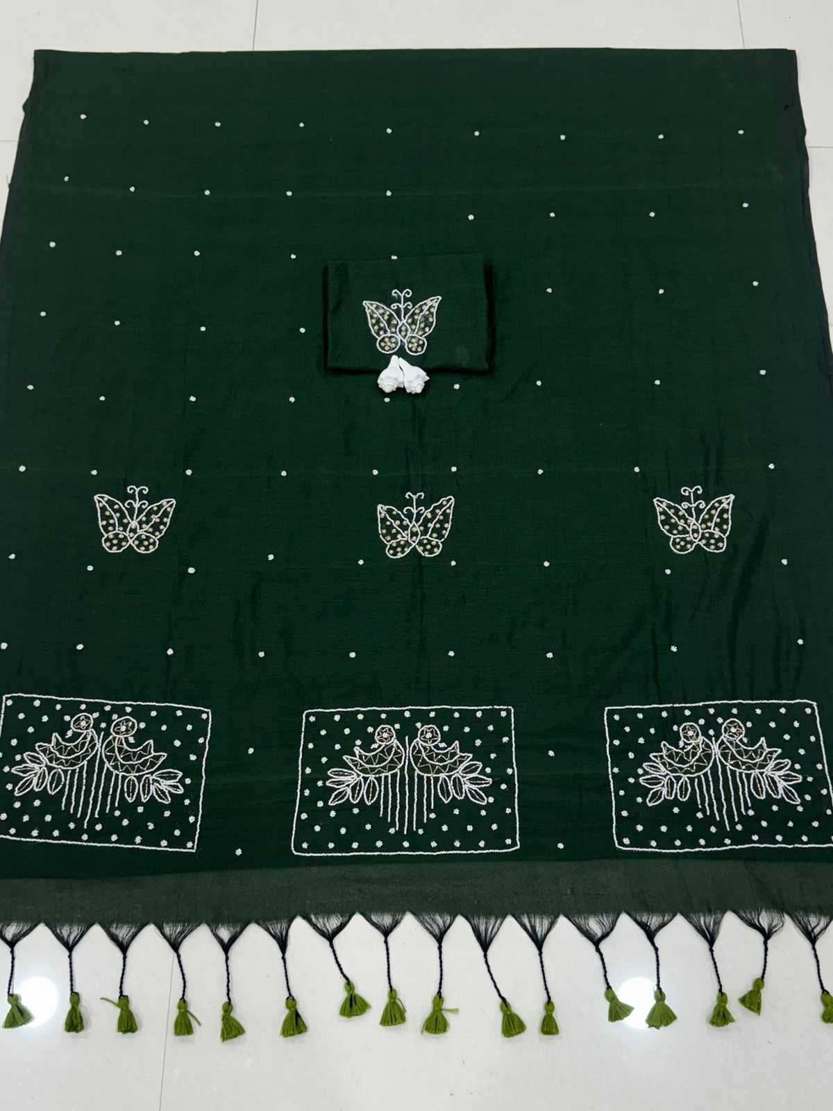 Loom Cotton Designer Saree