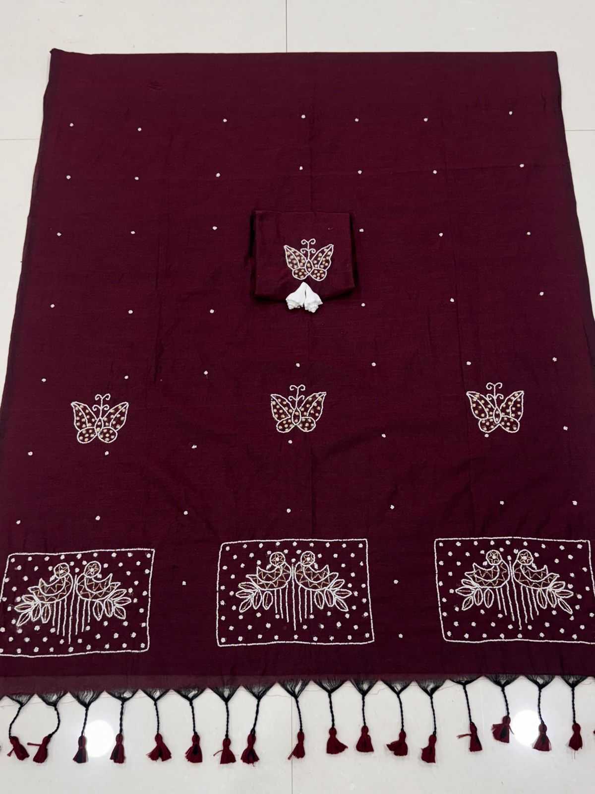 Loom Cotton Designer Saree