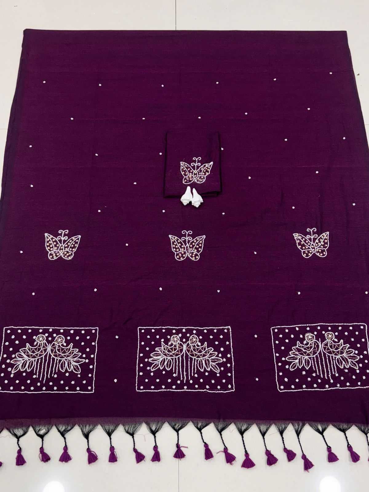 Loom Cotton Designer Saree