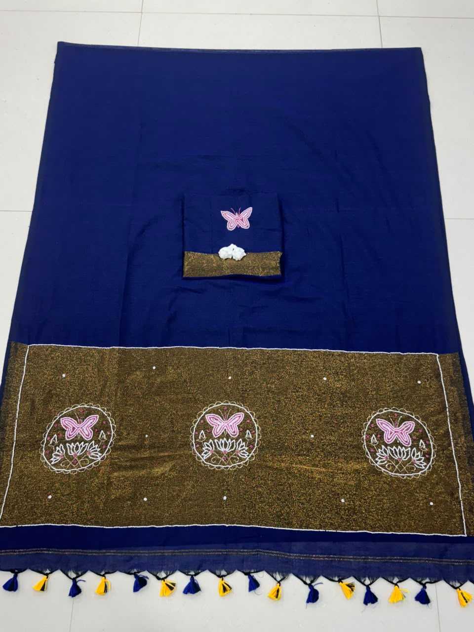 Handloom Silk Hand Work Saree