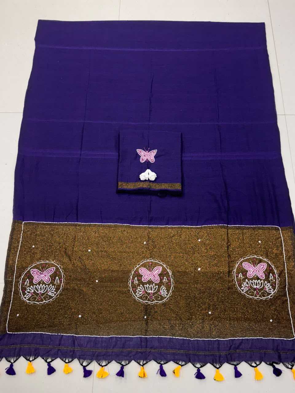 Handloom Silk Hand Work Saree
