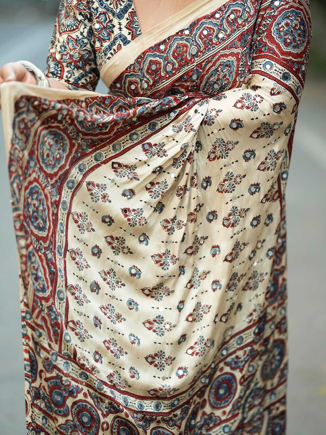 Mod Soft Silk Printed Saree