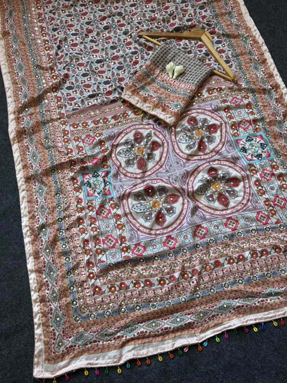 Crepe Silk Designer Saree