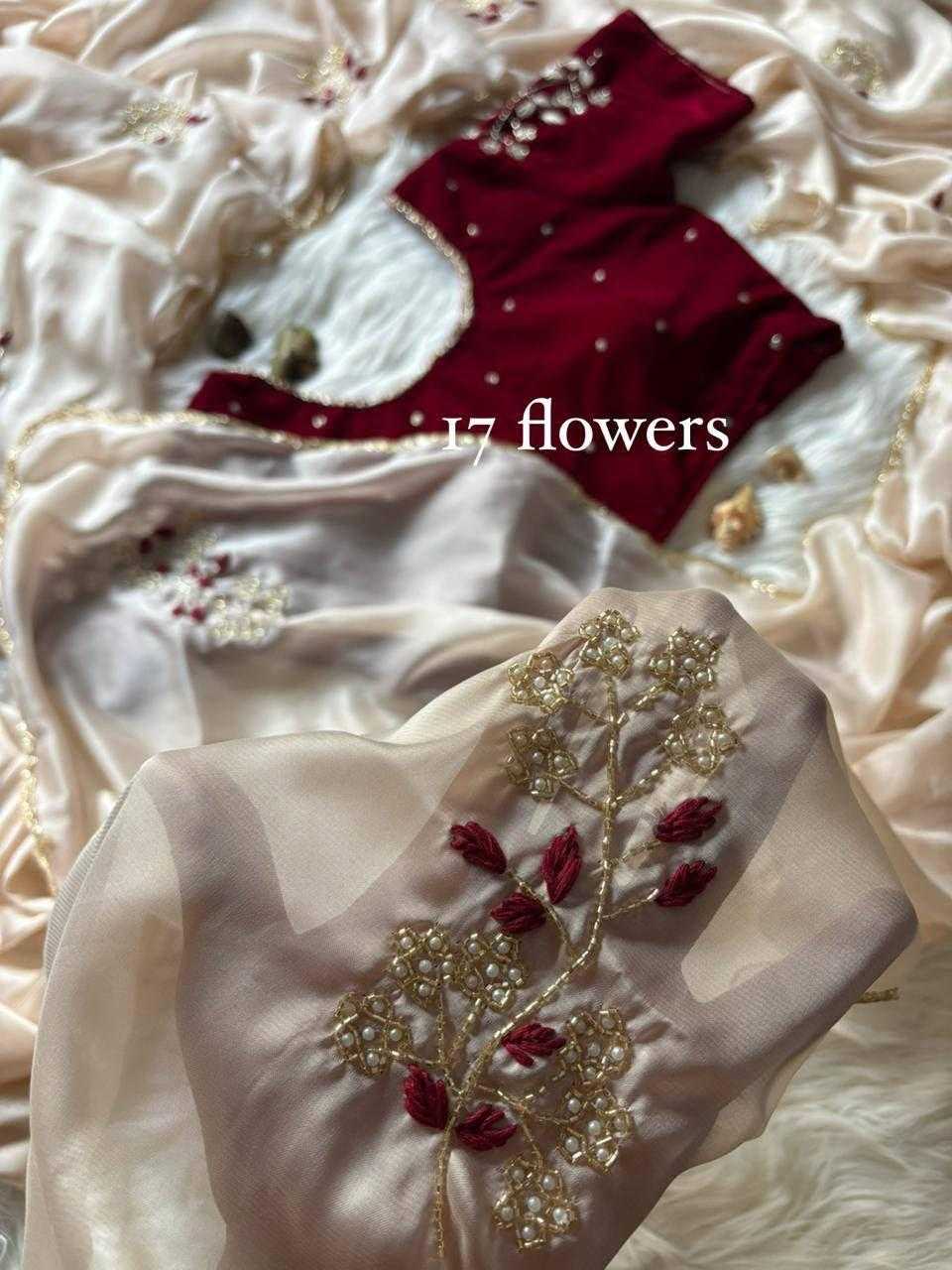 NZO Rangoli Silk Designer Saree