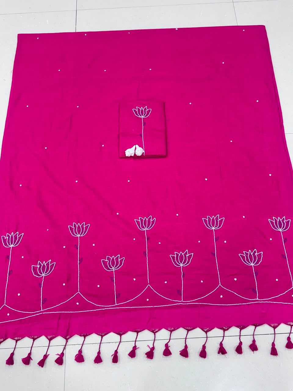 Pure Crepe Silk Designer Saree