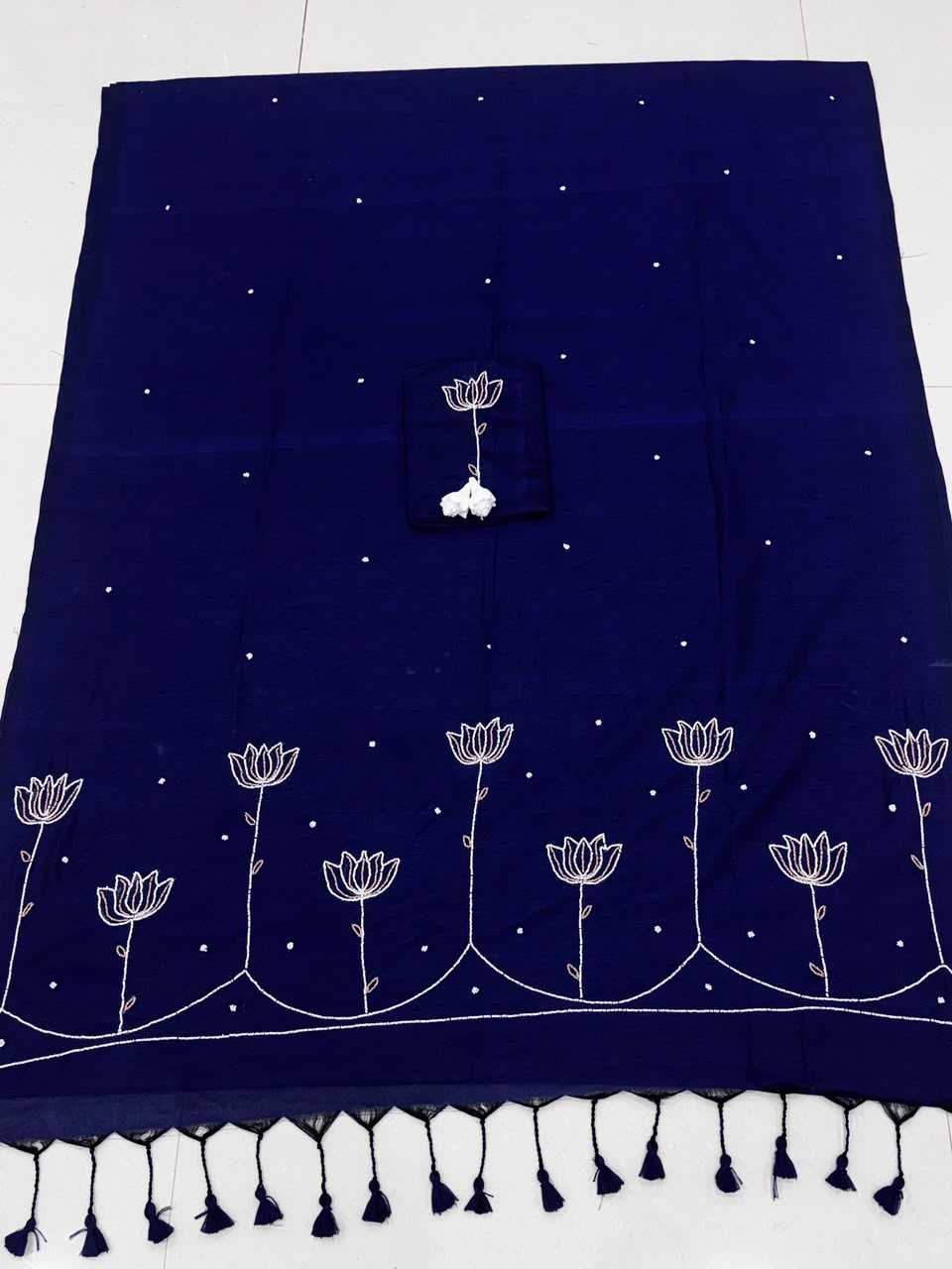Pure Crepe Silk Designer Saree