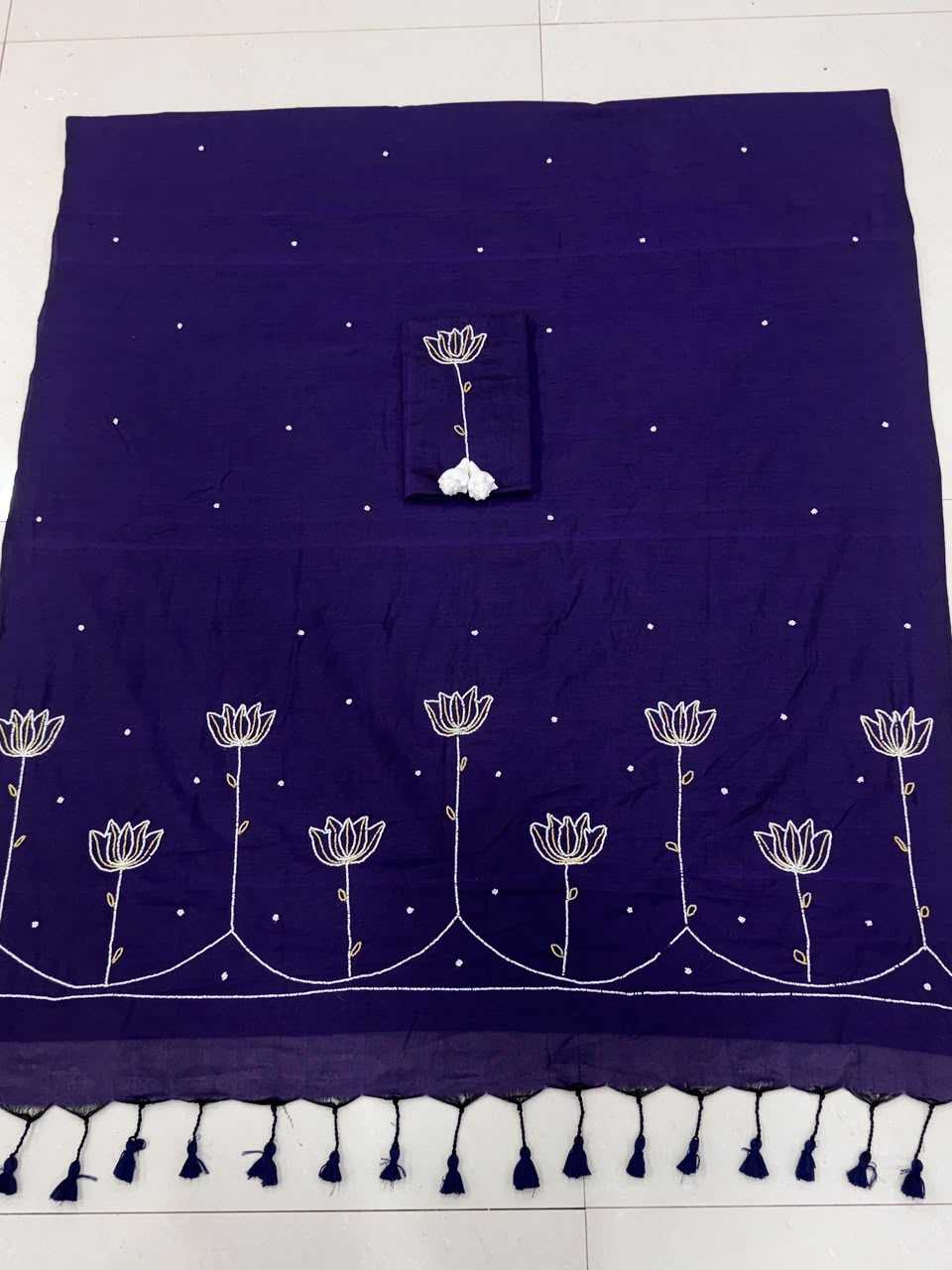 Pure Crepe Silk Designer Saree