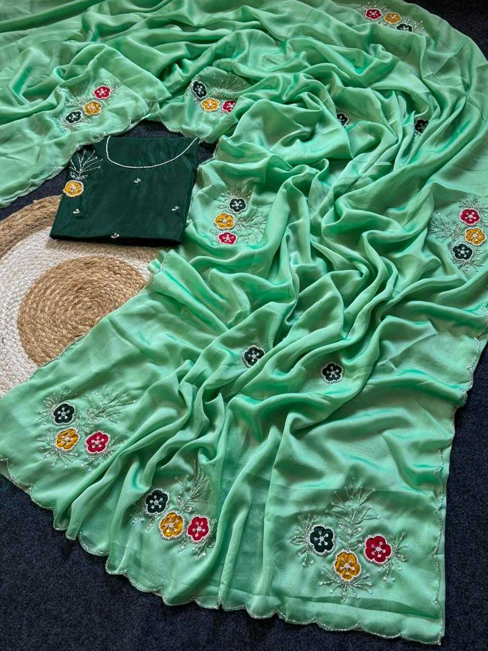 Rangoli Silk Sequence Saree